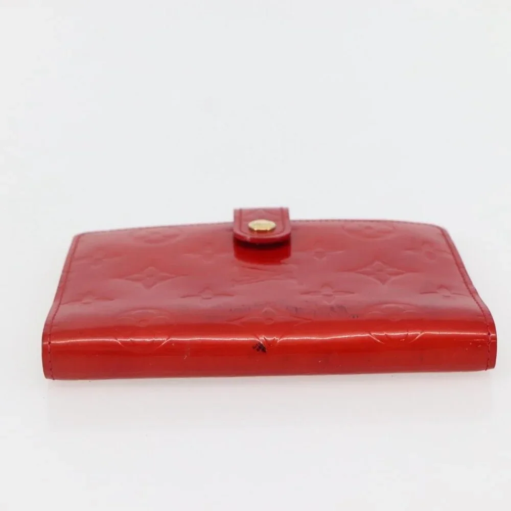 LOUIS VUITTON Monogram Vernis Agenda PM Planner Cover Rouge